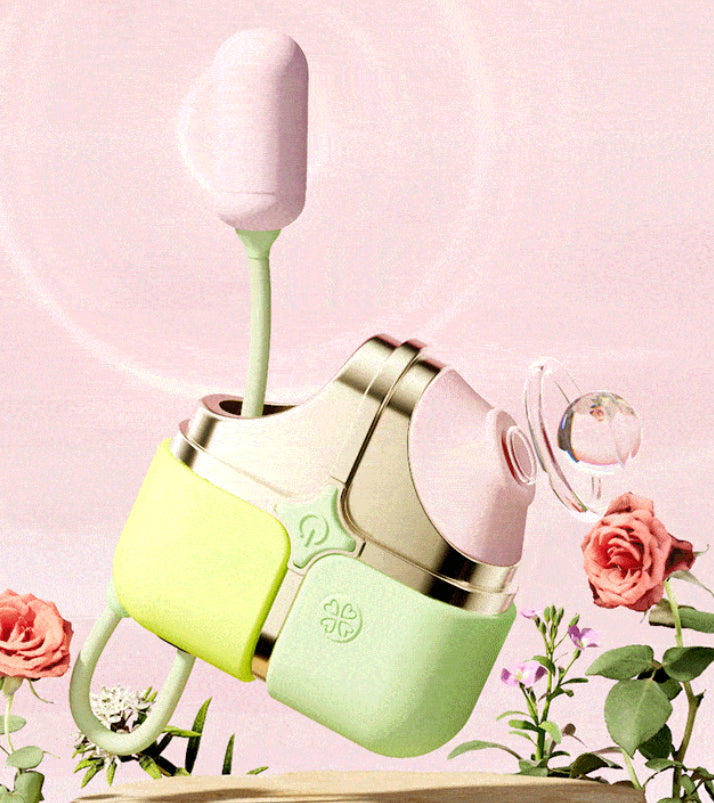 Women's Linglong Suction Vibration Massager 3-Frequency Waterproof | Bloom Intimate