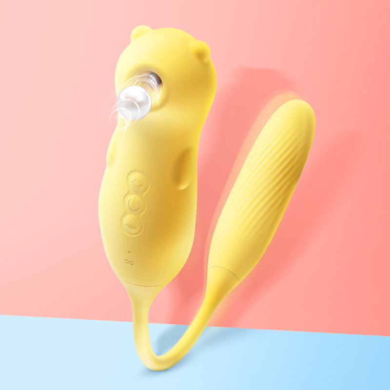 Womens Dual Stimulation Suction Wearable Massager Remote Control | Bloom Intimate