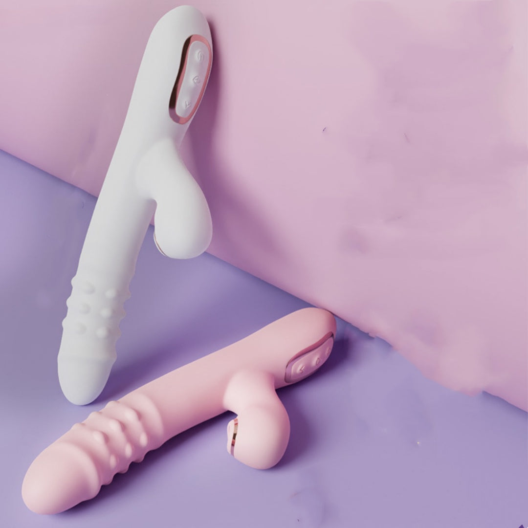 Womens Automatic Telescopic Bead Spin Massager 3-in-1 Stimulation Waterproof | Bloom Intimate