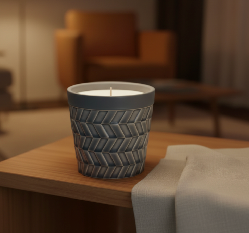 Home is Home Soy Candle Pot | Hand-Poured Natural Soy Wax | 45hr Burn | 4 Scents