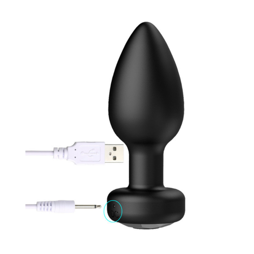Diamond Anal Plug with Remote Control