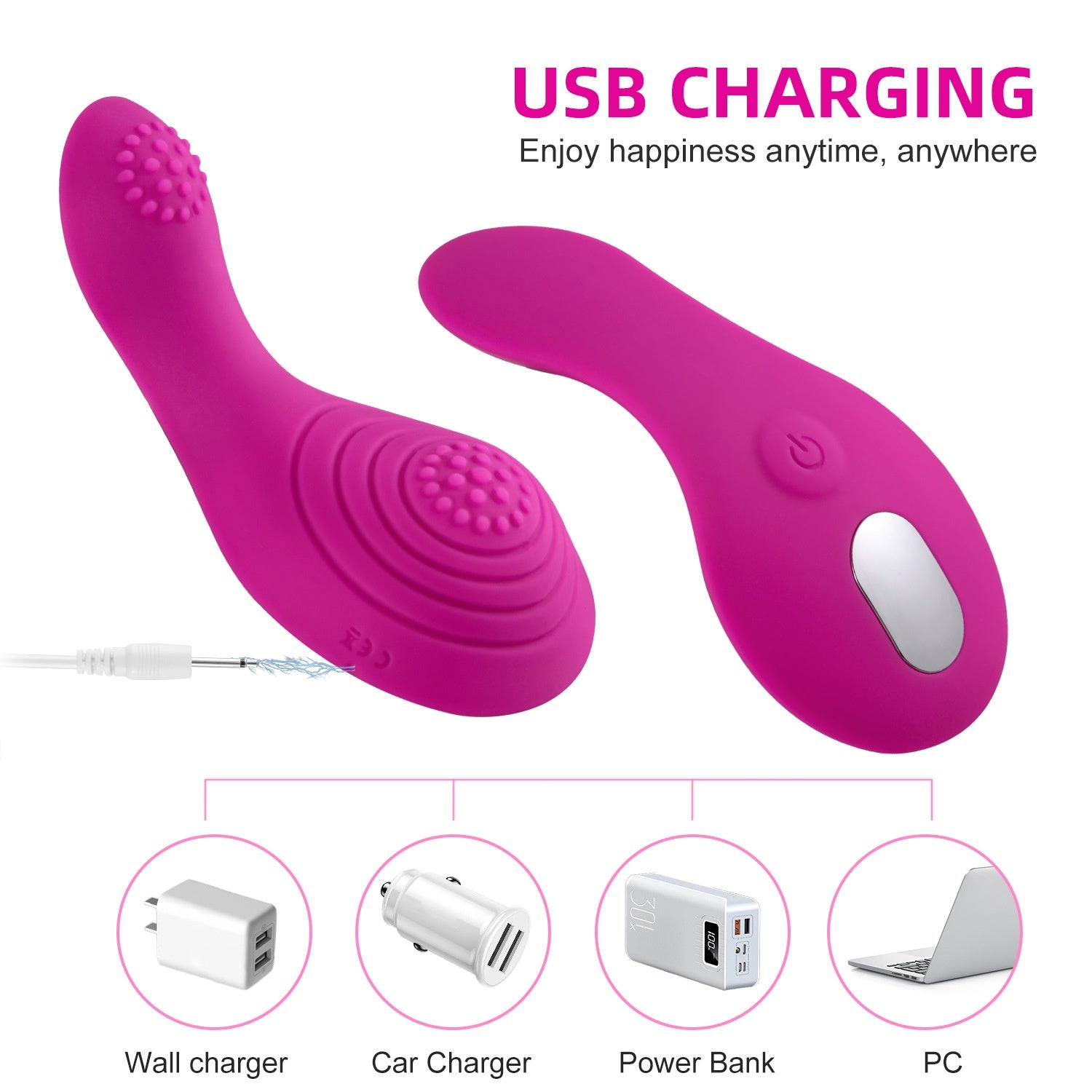Women's Wearable Personal Massager APP Remote Control 10-Frequency | Bloom Intimate