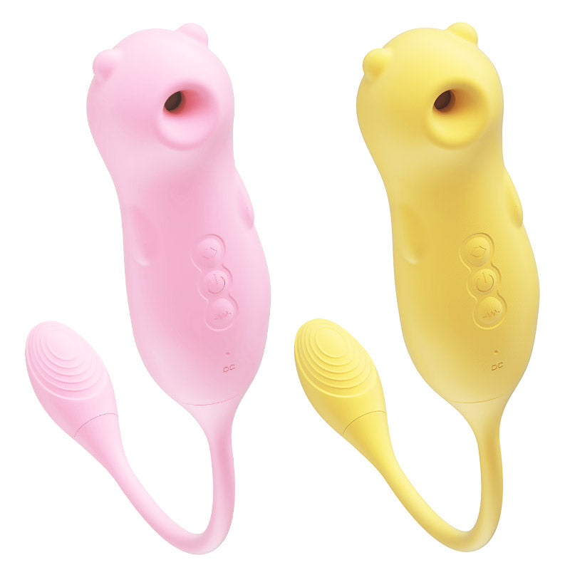 Womens Dual Stimulation Suction Wearable Massager Remote Control | Bloom Intimate