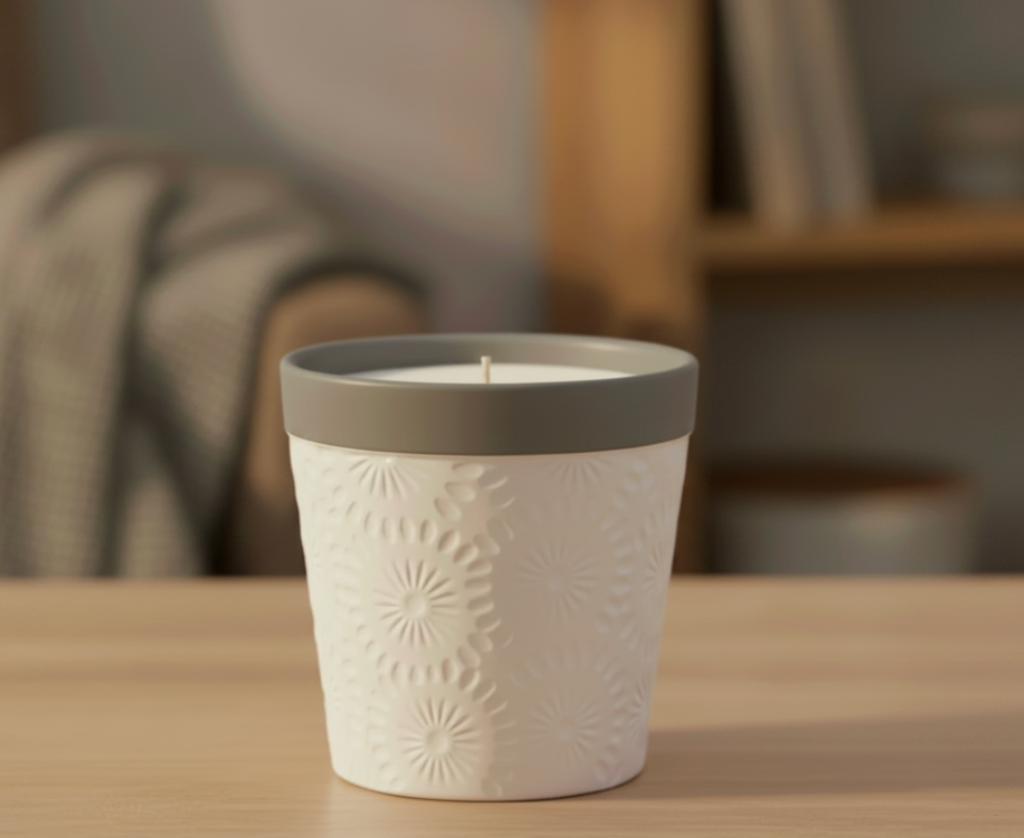 Home is Home Soy Candle Pot | Hand-Poured Natural Soy Wax | 45hr Burn | 4 Scents