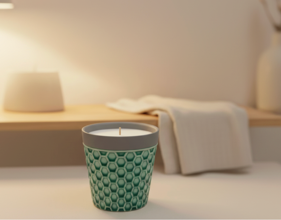 Home is Home Soy Candle Pot | Hand-Poured Natural Soy Wax | 45hr Burn | 4 Scents