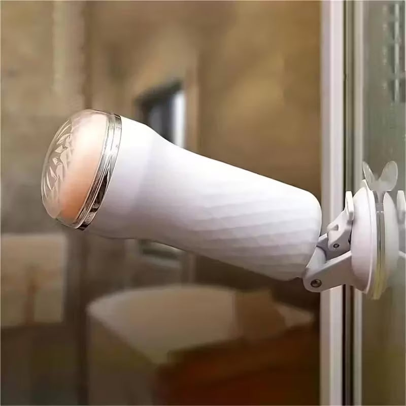 Bloom Ritual Suction Cup Stroker - Portable Textured Male Masturbator