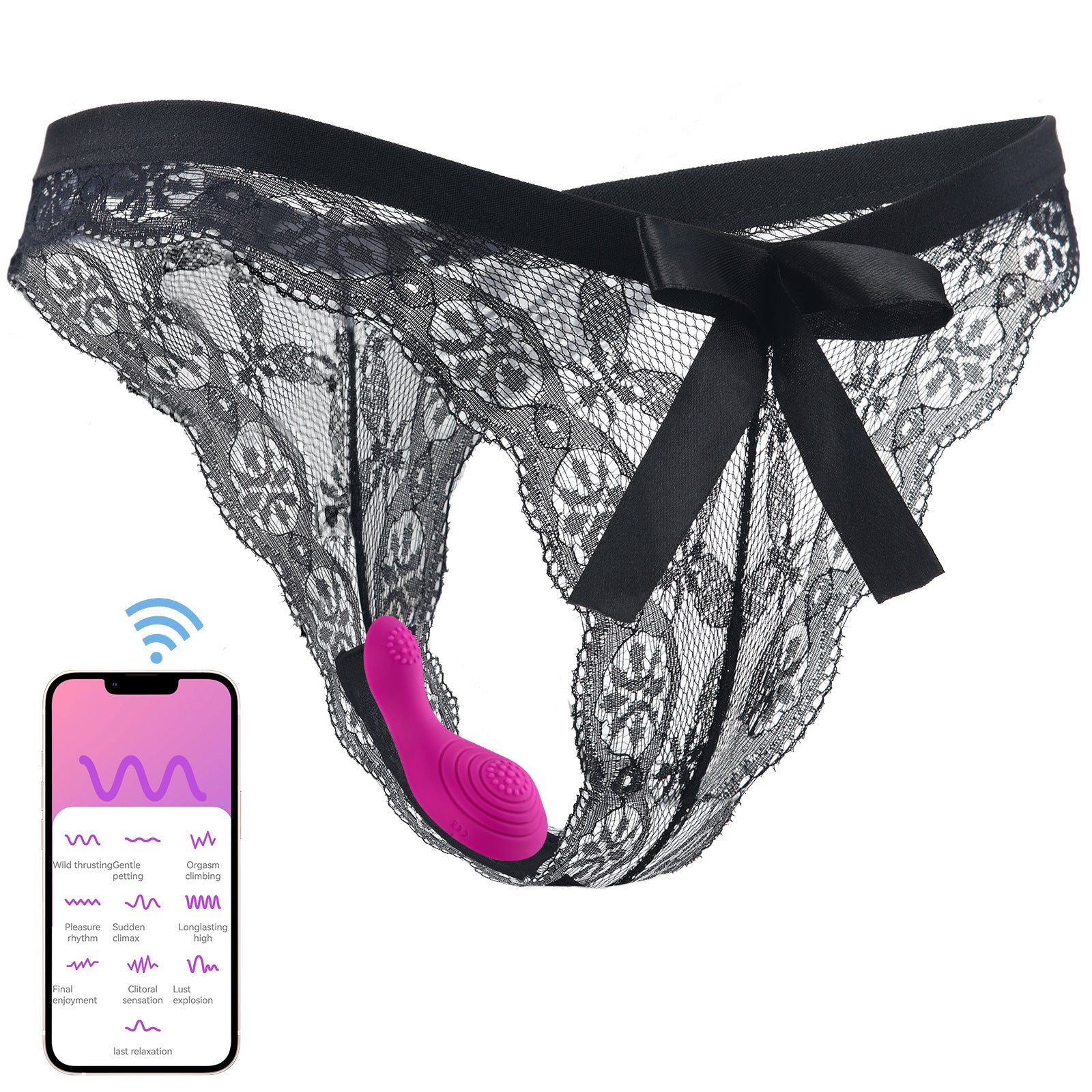 Women's Wearable Personal Massager APP Remote Control 10-Frequency | Bloom Intimate