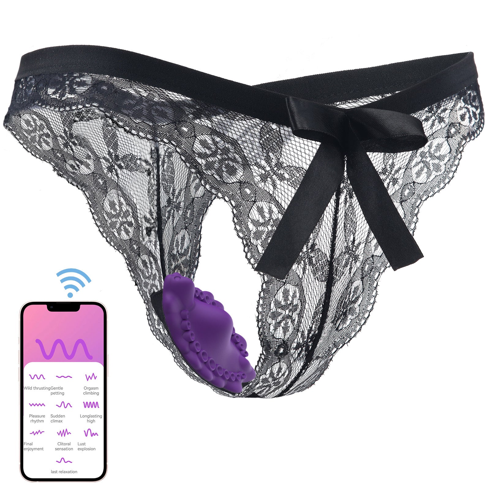 Women's Wearable Personal Massager APP Remote Control 10-Frequency | Bloom Intimate