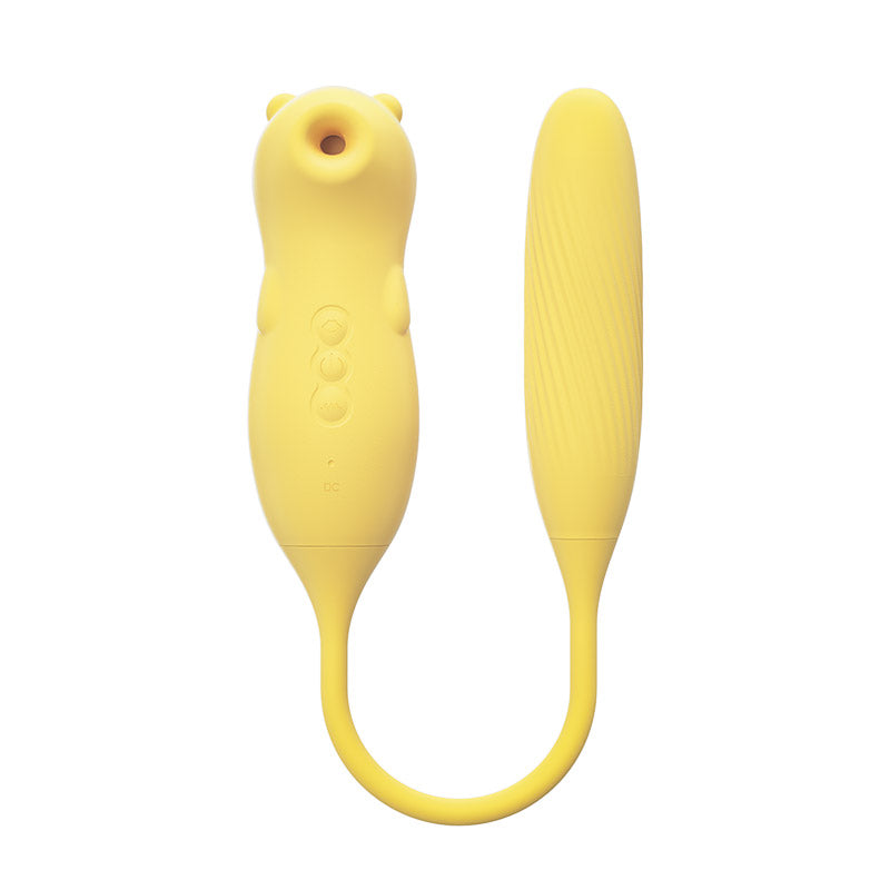 Womens Dual Stimulation Suction Wearable Massager Remote Control | Bloom Intimate
