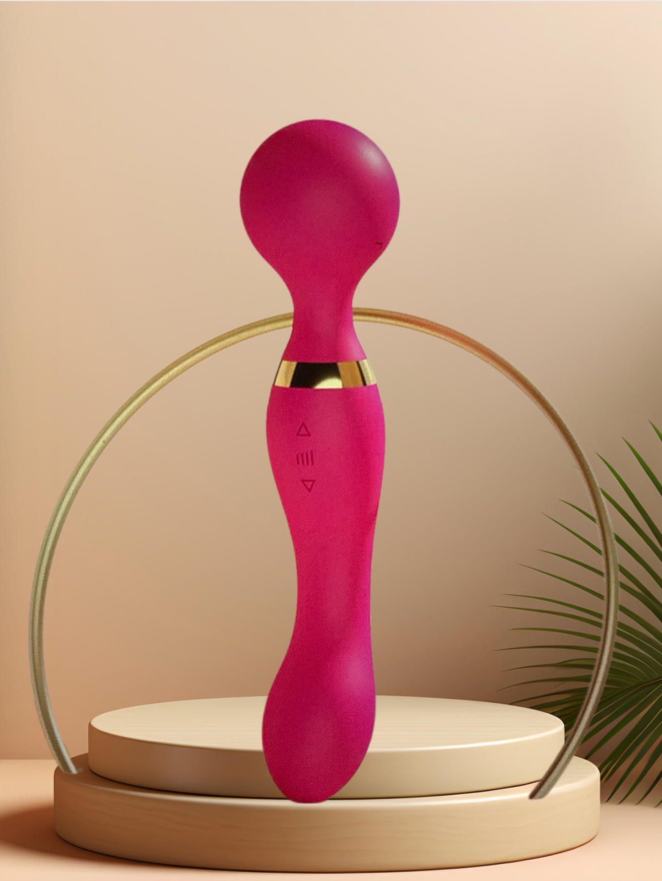 Bloom Ritual Wand Massager - USB rechargeable, body-safe silicone