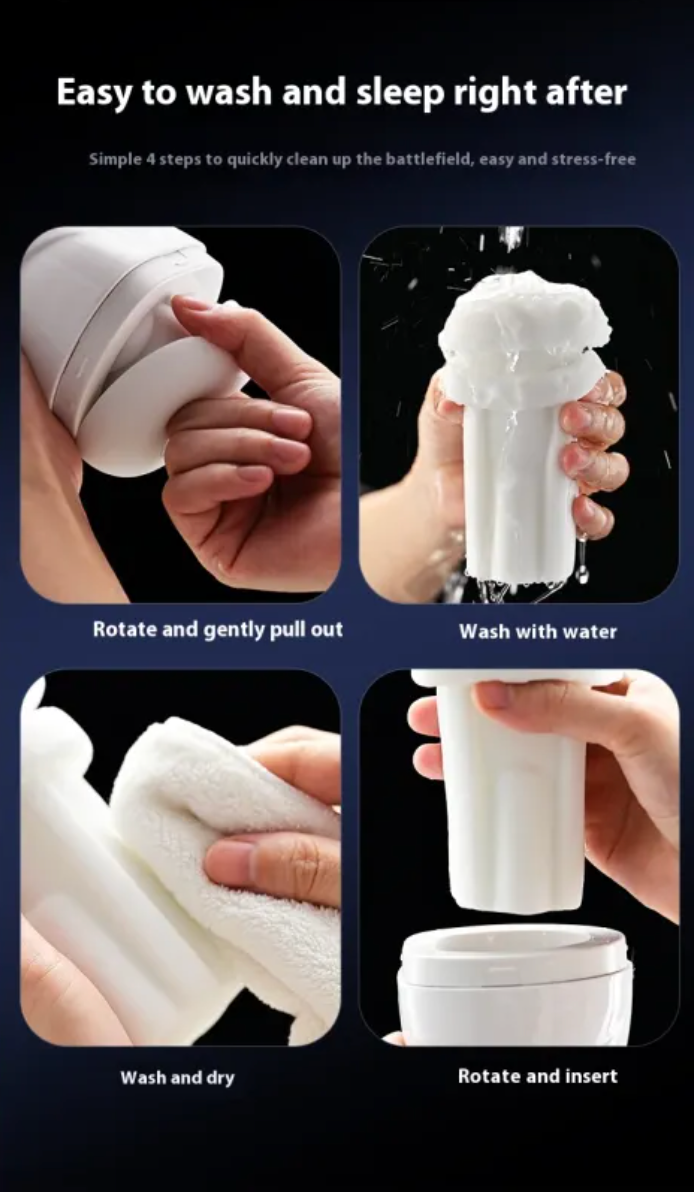 Mens Automatic Vacuum Massager 20-Speed Hands-Free Discreet | Bloom Intimate
