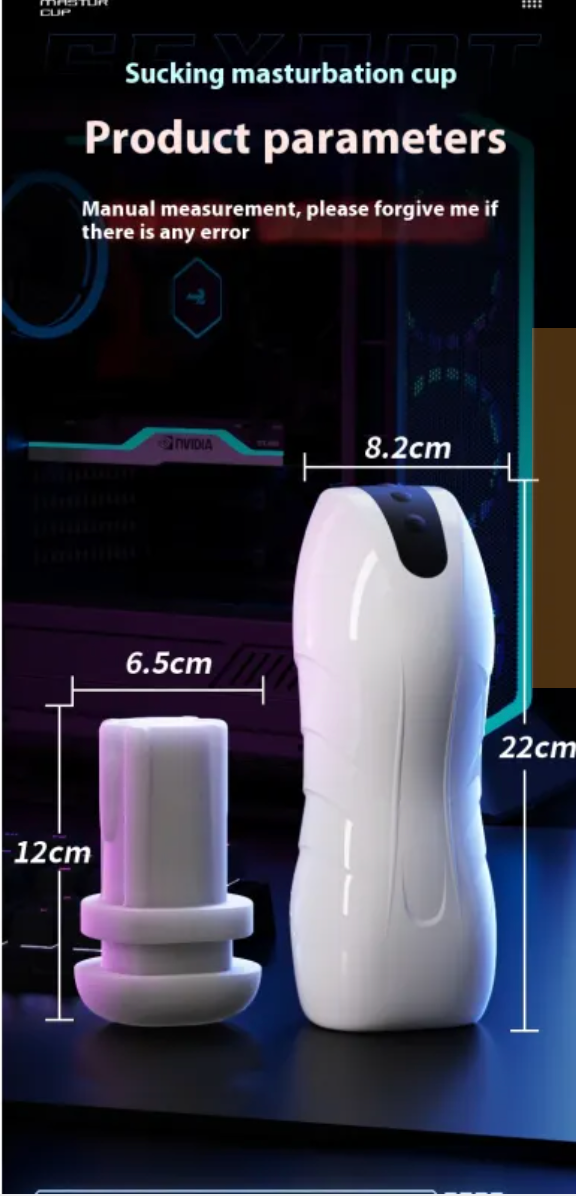 Mens Automatic Vacuum Massager 20-Speed Hands-Free Discreet | Bloom Intimate