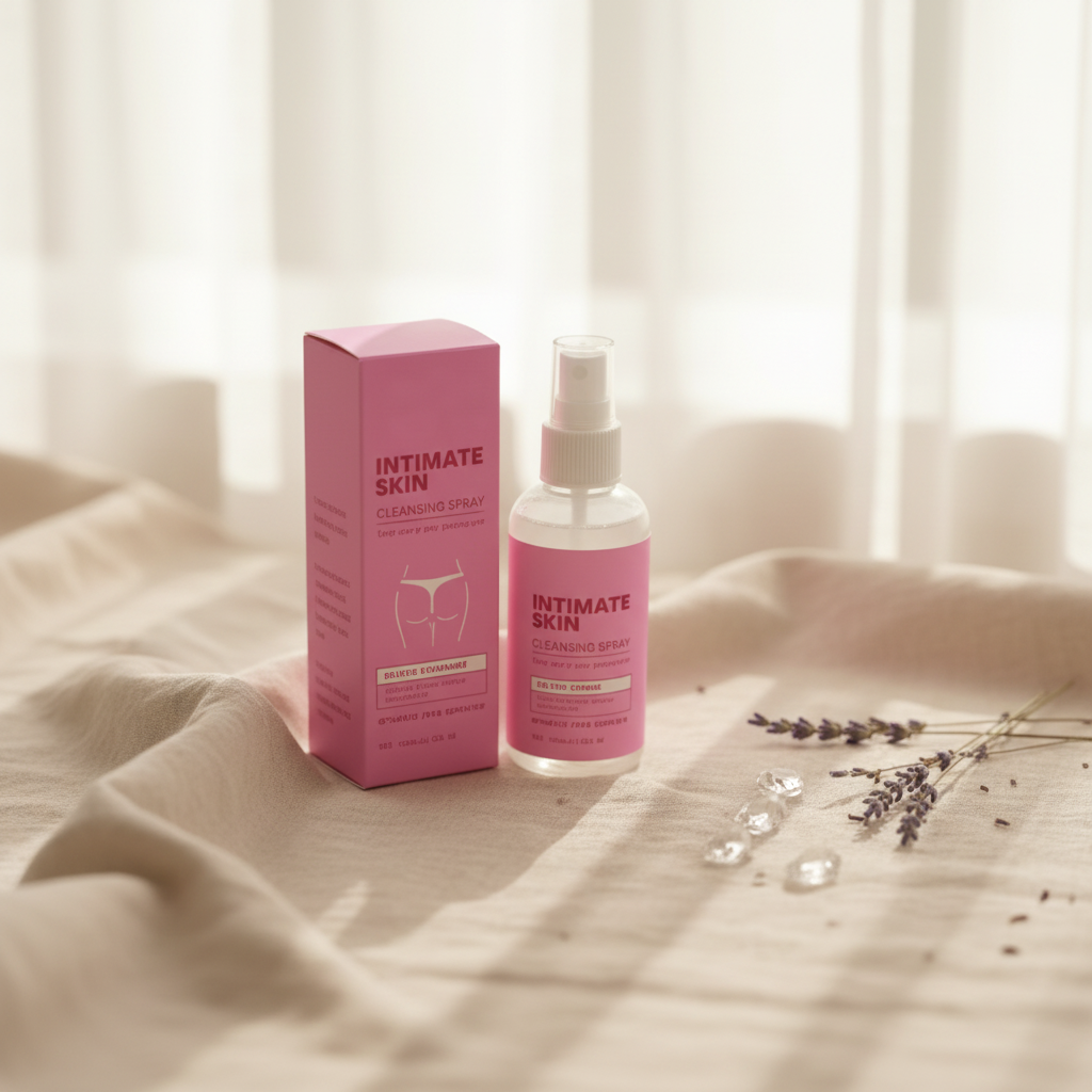 Intimate Skin Cleansing Spray by Bloom Intimate - feminine care lifestyle