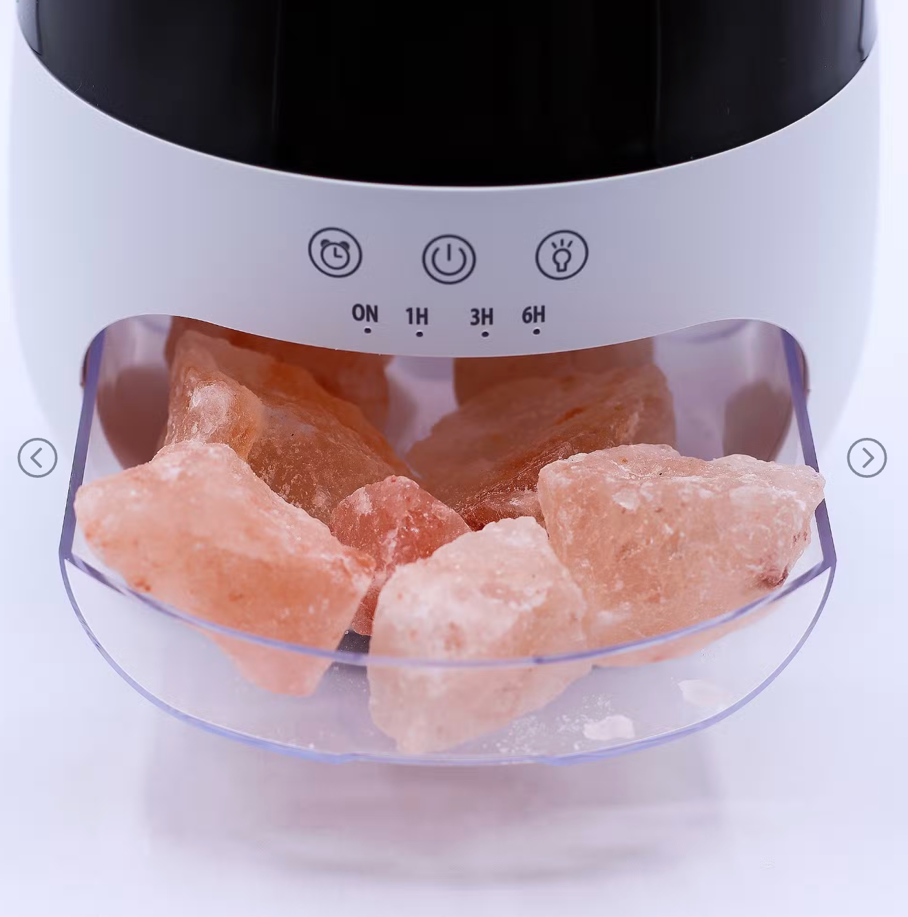 Salt Stone Flame Aromatherapy Diffuser | Himalayan Crystal | Colour-Changing Flame Light