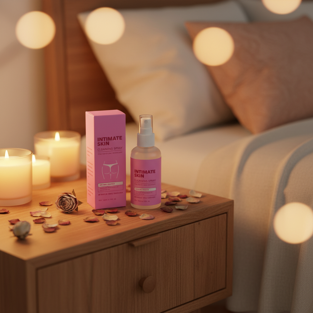 Intimate Skin Cleansing Spray by Bloom Intimate - feminine care lifestyle