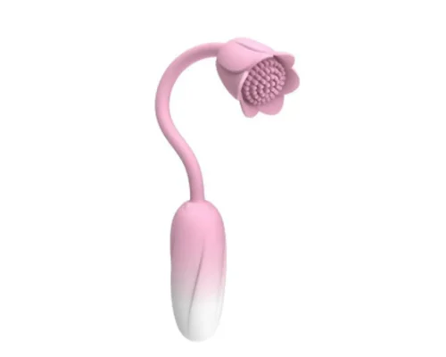 Rose-shaped vibrator