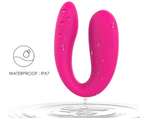 U-shaped vibrator egg